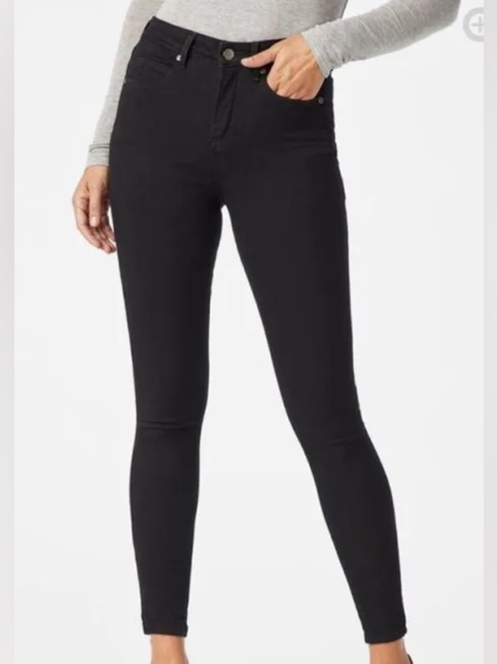 JUSTFAB BLACK SKINNY JEANS